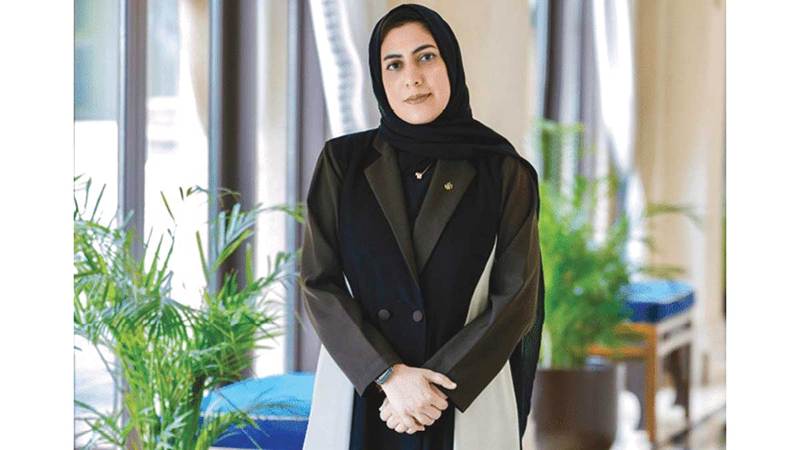 لمياء المريد: رسالتي إلى الشباب الإماراتي، عدم التردد في خوض تجربة العمل بـ&laquo;الخاص&raquo;، والانفتاح على فرص التعلم والتطور، والخروج من منطقة الراحة.
