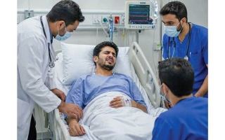 الصورة: &laquo;أبوخليل&raquo; يحتاج إلى &laquo;إبرة إنقاذ&raquo; بـ 100 ألف درهم