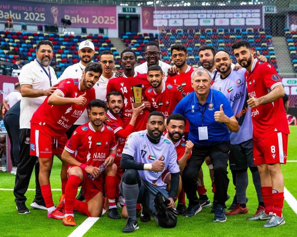 منتخب الإمارات لكرة القدم المصغرة الأول آسيوياً والـ 16 عالمياً
