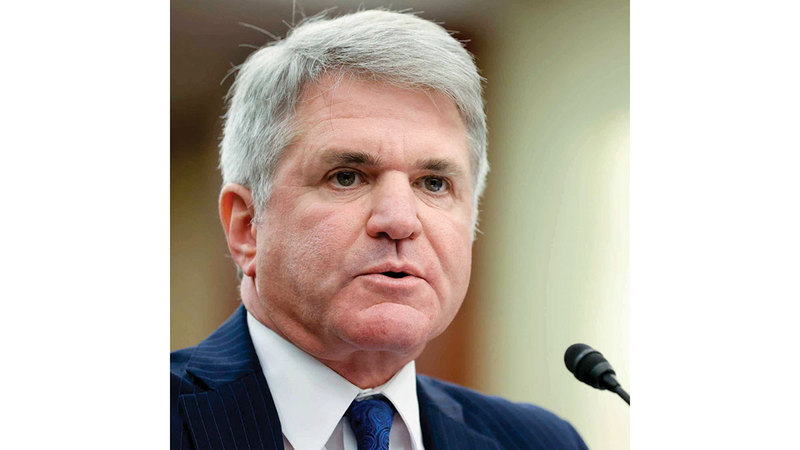 النائب الجمهوري مايكل ماكول اعتبر أن مجلس النواب كان أكثر احتراماً. رويترز