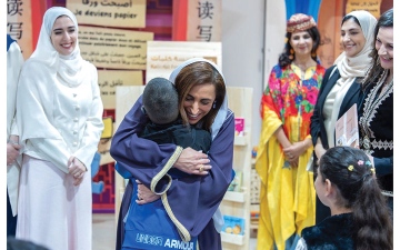 الصورة: بدور القاسمي: المعرفة أداة تمنح الأمل