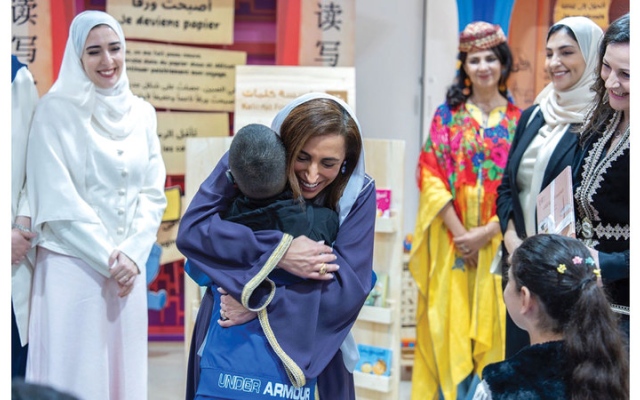 الصورة: بدور القاسمي: المعرفة أداة تمنح الأمل