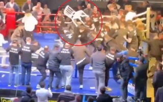 الصورة: نزال ملاكمة يتحول إلى ساحة حرب.. ونقل المصابين للمستشفى (فيديو)