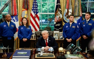 الصورة: ترامب يرحب بانسحاب الإمارات من أوبك