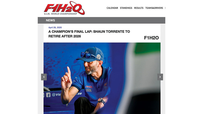 اللجنة المنظمة لـ&laquo;بطولة العالم&raquo; أشادت بالسائق الأميركي شون تورينتي. من المصدر