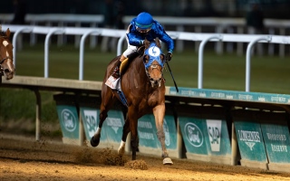 الصورة: المهرة &laquo;بيلا باليرينا&raquo; أمل &laquo;غودولفين&raquo; للفوز بلقب ثالث في &laquo;كنتاكي أوكس&raquo; الأميركي