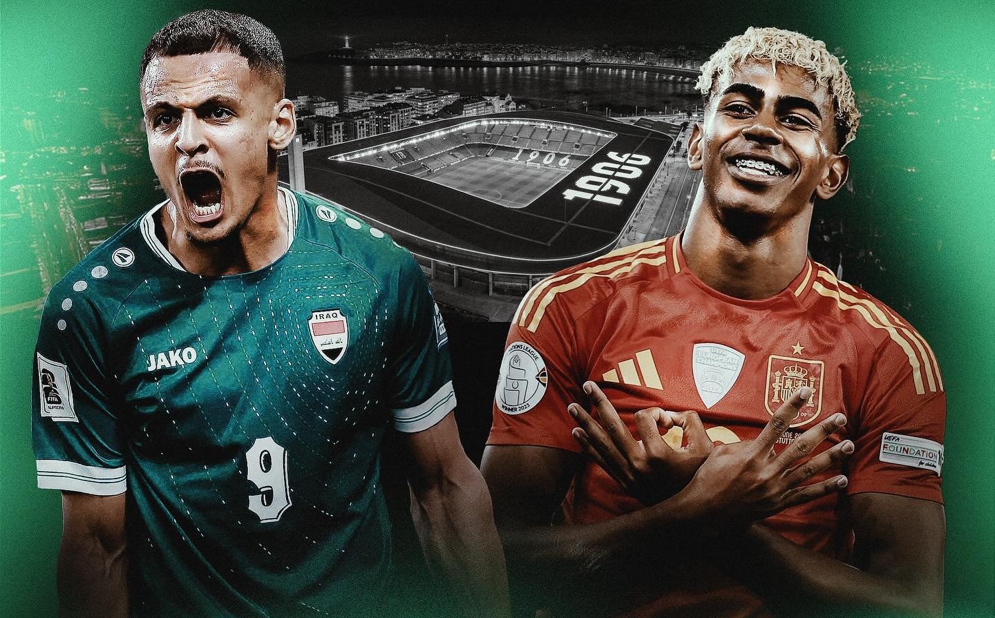 العراق يواجه إسبانيا ودياً استعداداً لكأس العالم 2026