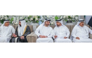 منصور بن محمد يحضر أفراح المنصوري والفلاسي