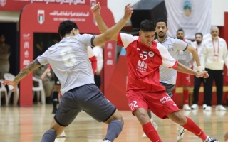 الصورة: البطائح يقترب من نهائي دوري الصالات