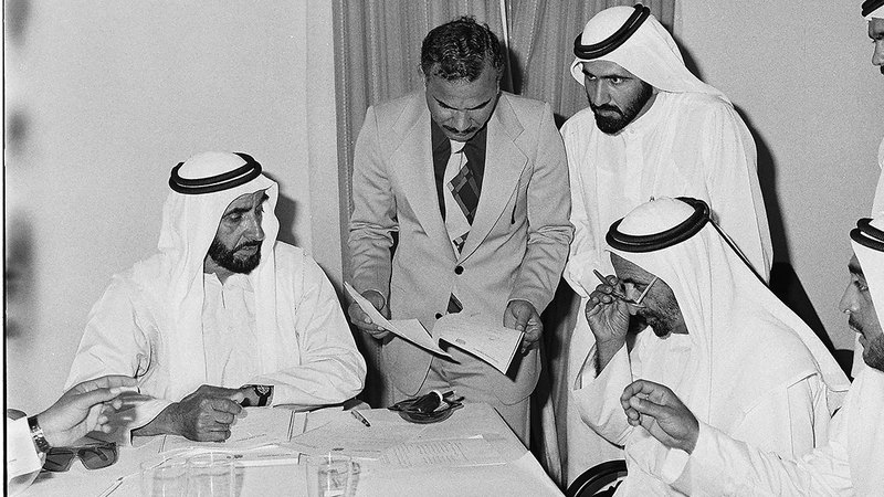 قرار توحيد القوات المسلحة جسّد روح الاتحاد. أرشيفية