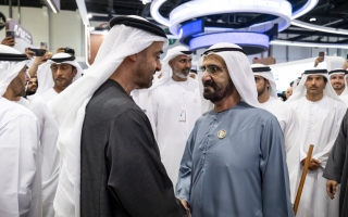 الصورة: محمد بن زايد: تعزيز دور القطاع الصناعي أولوية إستراتيجية للدولة