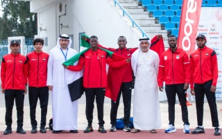 الصورة: منتخب الإمارات لألعاب القوى يلفت الأنظار في تونس بـ10 ميداليات وإنجازات قياسية