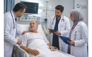 الصورة: &laquo;أبوأحمد&raquo; يحتاج 40.1 ألف درهم لعلاج مضاعفات &laquo;القلب&raquo;