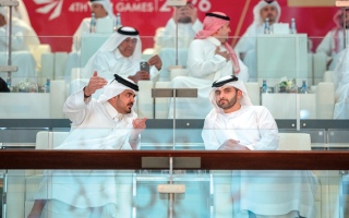 الصورة: منصور بن محمد: الرياضة الخليجية جسر للتقارب ووحدة الصف