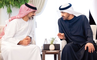 رئيس الدولة يستقبل ولي عهد عجمان