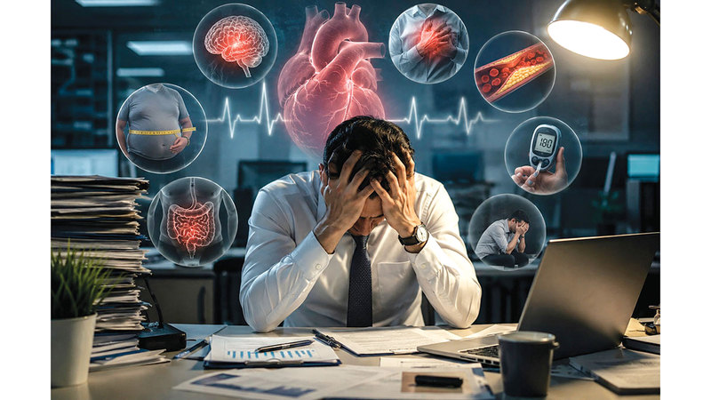 صورة تعبيرية مُولَّدة بالذكاء الاصطناعي.