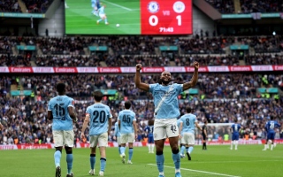الصورة: مانشستر سيتي بطلاً لكأس الاتحاد الإنجليزي