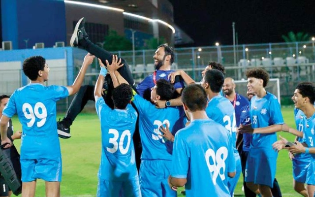 الصورة: فريق دبا بطلاً لدوري تحت 15 سنة