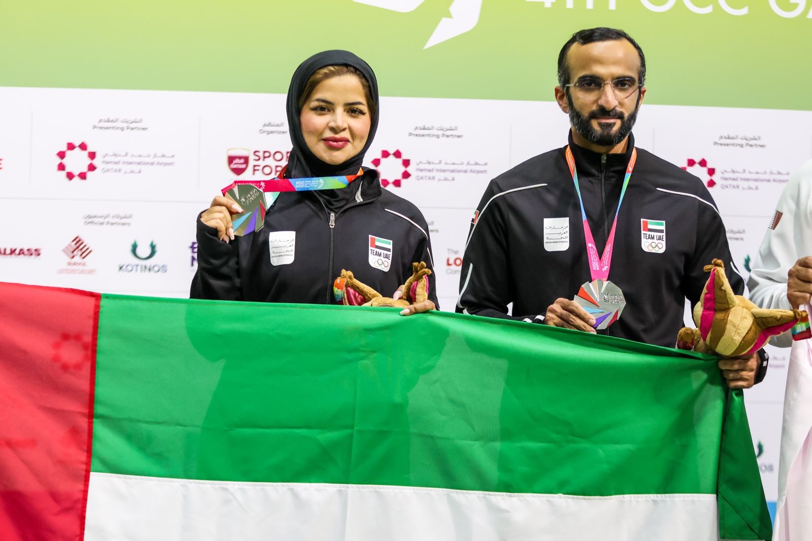 "رماية الإمارات" تتقلد فضية الزوجي المختلط في "الألعاب الخليجية"