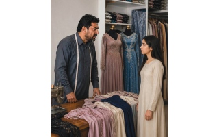 فتاة تشتري فستانين بـ 37.3 ألف درهم بتحويل بنكي زائف