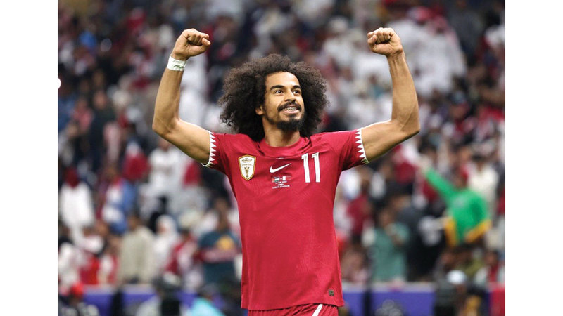 أكرم عفيف.. نجم قطر وأفضل لاعب في آسيا لمرتين. من المصدر