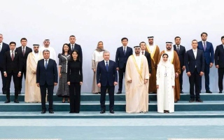 تكريم الفائزين بجائزة الجودة الحكومية الأوزبكية 2026 المستوحاة من منظومة التميز الحكومي الإماراتي. تكريم الفائزين بجائزة الجودة الحكومية الأوزبكية 2026 المستوحاة من منظومة التميز الحكومي الإماراتي.