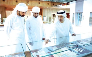 الصورة: &laquo;جمعة الماجد&raquo; يشارك في &laquo;يوم الكاتب الإماراتي&raquo;