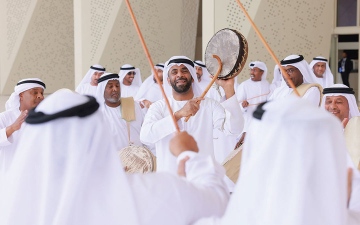 الصورة: فرحة العيد تتواصل في متحف زايد الوطني
