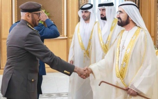 محمد بن راشد يستقبل المهنئين بمناسبة عيد الأضحى محمد بن راشد يستقبل المهنئين بمناسبة عيد الأضحى