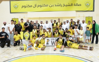 الصورة: الوصل بطل كأس الشباب لكرة السلة