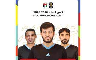 الصورة: عمر آل علي: كل سبل النجاح توافرت لطاقم التحكيم الإماراتي المشارك في المونديال