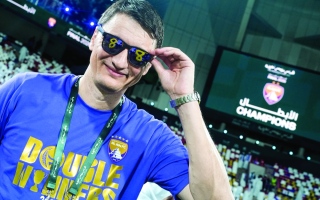 الصورة: إيفيتش: العين يستحق أن نقارنه بريال مدريد في التاريخ والألقاب