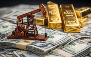 الصورة: بريق الذهب يخفت أمام قوة الدولار وارتفاع أسعار النفط