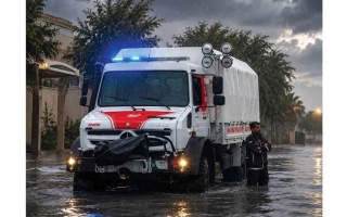الصورة: من &laquo;الهدير&raquo; إلى &laquo;العزم&raquo;.. شرطة دبي تحوّل تحديات الطقس إلى خطط&nbsp;ميدانية&nbsp;استباقية&nbsp;&nbsp;