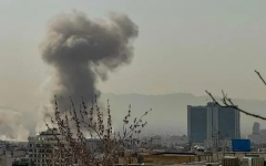 الصورة: الجيش الإسرائيلي يعلن ضرب "أهداف عسكرية" في إيران