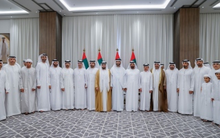 أحمد بن سعيد يحضر أفراح السويدي والجناحي
