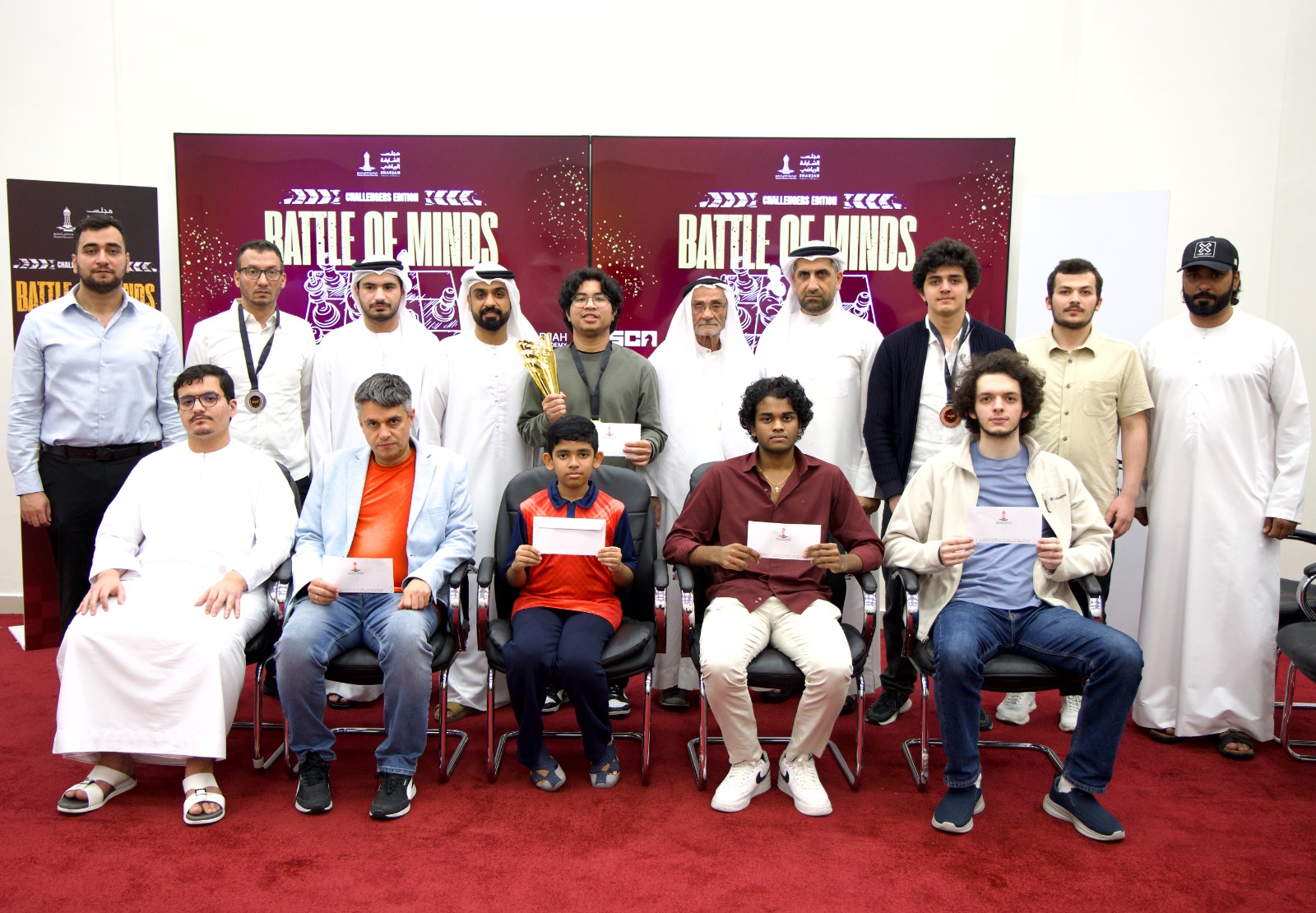 الفلبيني أوستن جاكوب يتوج بلقب «تحدي العقول للشطرنج» في الشارقة