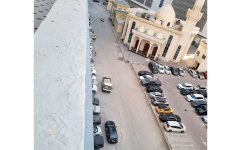 الصورة: شارع ترابي