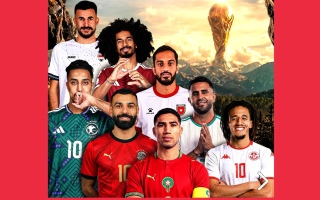الصورة: نجوم عرب يحملون أحلام بلادهم.. ترقبوهم في كأس العالم 2026