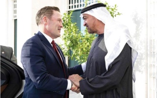 رئيس الدولة يبحث مع المندوب الأميركي لدى الأمم الم