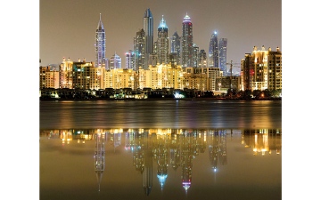 الصورة: أنوار دبي الساحرة