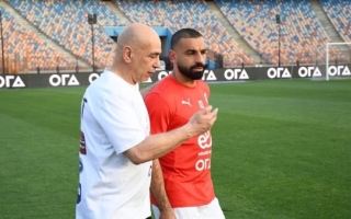 الصورة: حسام حسن: كرة القدم ليست مجرد لعبة في مصر.. ودور صلاح مؤثر مع المنتخب