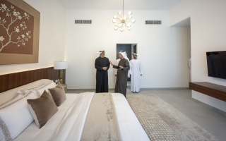 الصورة: خالد بن محمد بن زايد يدشن مشروع السمحة السكني بتكلفة إجمالية تصل إلى 738 مليون درهم