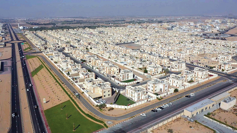3567 قرار دعم سكني بقيمة 2.54 مليار درهم صدرت خلال العام الماضي. من المصدر