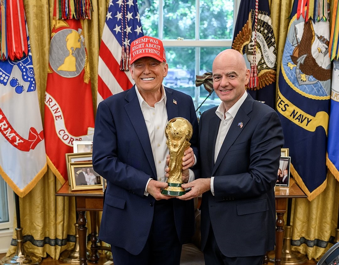 إنفانتينو: ترامب سيسلم كأس العالم لبطل مونديال 2026