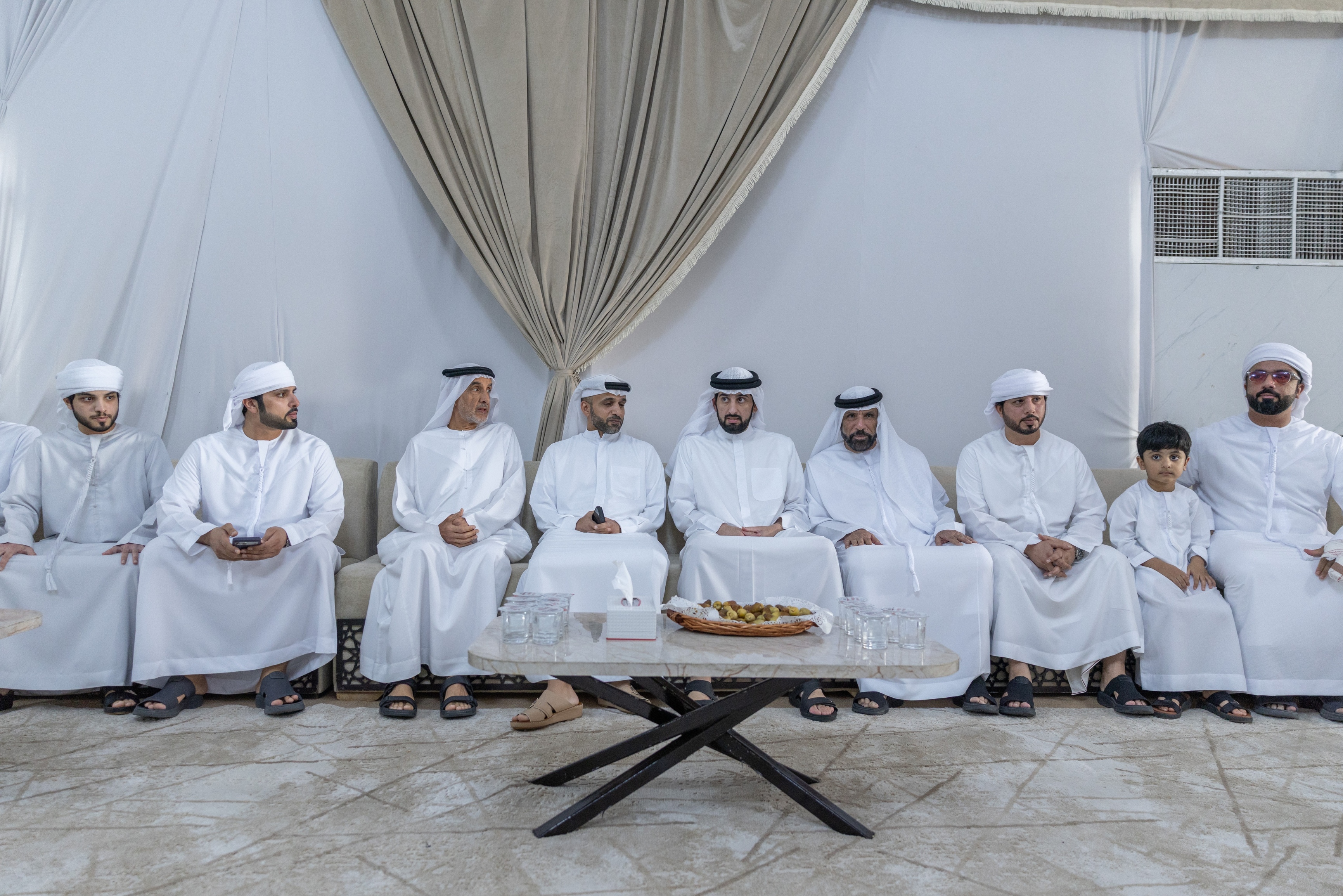 أحمد بن محمد يعزي في وفاة ريسه سعيد القمزي أحمد بن محمد يعزي في وفاة ريسه سعيد القمزي