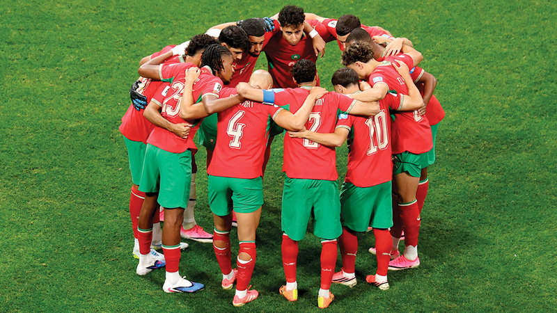 منتخب المغرب فاز على هايتي 4 - 2 وتأهل إلى الدور ال 32 في كأس العالم 2026 . رويترز
