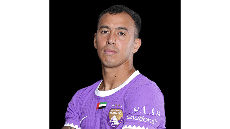 لاعب العين أليخاندرو كاكو. من المصدر