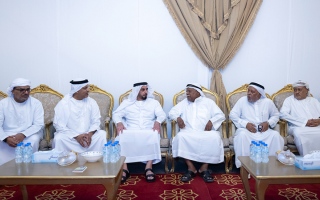 سيف بن زايد يعزي شهيد الوطن عيسى البلوشي