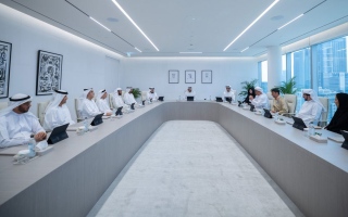 Hamdan bin Mohammed chairs the Executive Council meeting and approves specific strategies and projects